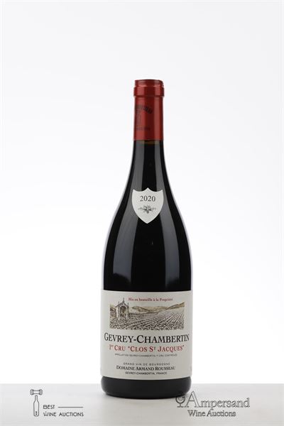 GEVREY CHAMBERTIN CLOS ST JACQUES 2020 - Armand Rousseau - 1 Bottle