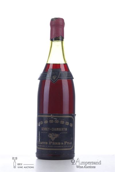 GEVREY CHAMBERTIN 1978 - Camus - 1 Bottle