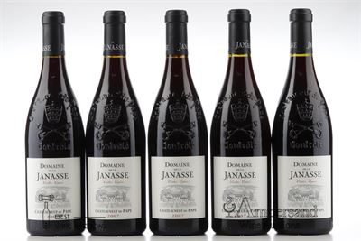 CHATEAUNEUF DU PAPE DOMAINE DE LA JANASSE VIEILLES VIGNES 2007 - Domaine de la Janasse - 5 Bottles