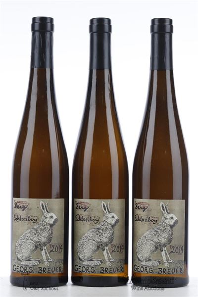 RUDESHEIM BERG SCHLOSSBERG RIESLING 2014 - Georg Breuer - 3 Bottles