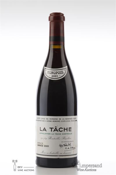 LA TACHE 2001 - Domaine de la Romanee Conti - 1 Bottle