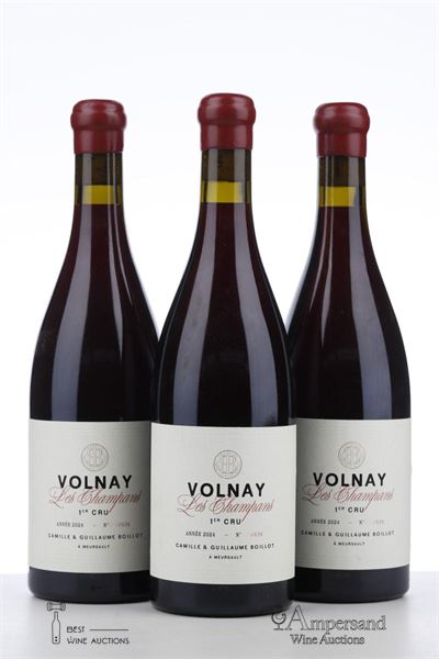 VOLNAY LES CHAMPANS 2024 - Camille et Guillaume Boillot - 3 Bottles