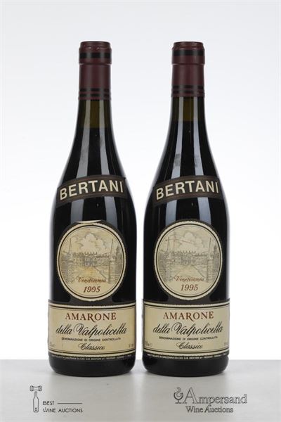 AMARONE DELLA VALPOLICELLA CLASSICO 1995 - Bertani - 2 Bottles