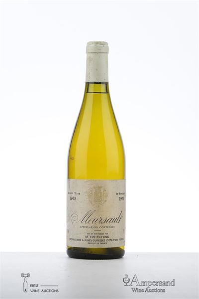 MEURSAULT 1993 - M. Creusefond - 1 Bottle