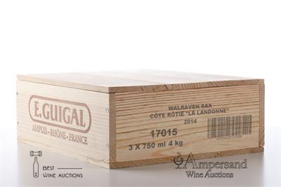COTE ROTIE LA LANDONNE 2014 - Guigal - 3 Bottles - Owc 3