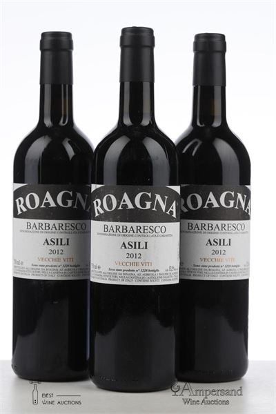 BARBARESCO ASILI VECCHIE VIGNE 2012 - Roagna - 3 Bottles
