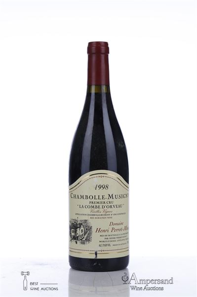 CHAMBOLLE MUSIGNY LA COMBE D'ORVEAU VIEILLES VIGNES 1998 - Henri Perrot Minot - 1 Bottle