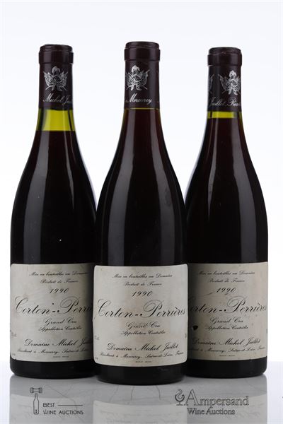 CORTON PERRIERES 1990 - Michel Juillot - 3 Bottles
