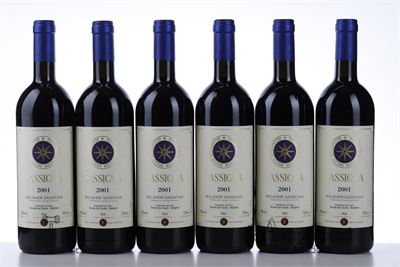 SASSICAIA 2001 - Tenuta San Guido - 12 Bottles - Owc 12