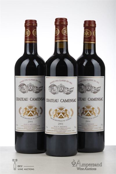 CAMENSAC 2004 - Mc - 3 Bottles