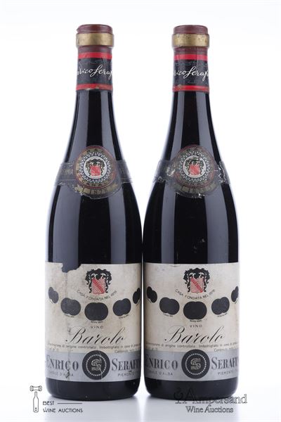 BAROLO 1967 -  Enrico Serafino - 2 Bottles