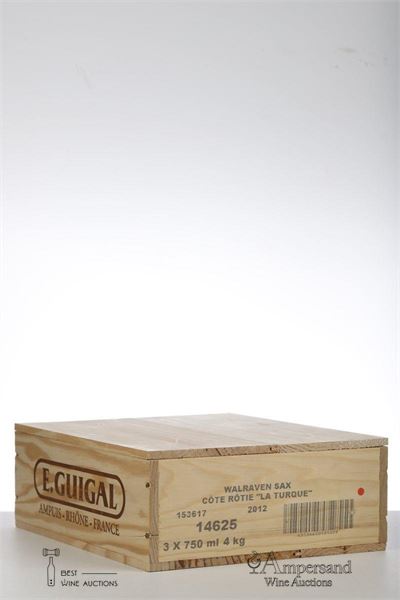 COTE ROTIE LA TURQUE 2012 - Guigal - 3 Bottles - Owc 3