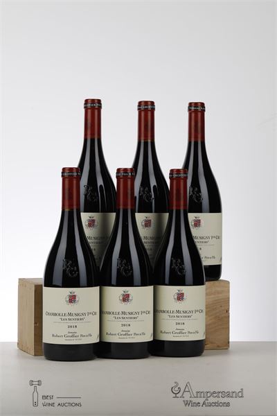 CHAMBOLLE MUSIGNY LES SENTIERS 2018 - Robert Groffier - 6 Bottles - Oc 6