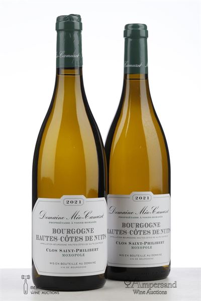 BOURGOGNE HAUTES COTES DE NUITS BLANC CLOS ST PHILIBERT 2020 - Jean Meo Camuzet - 2 Bottles