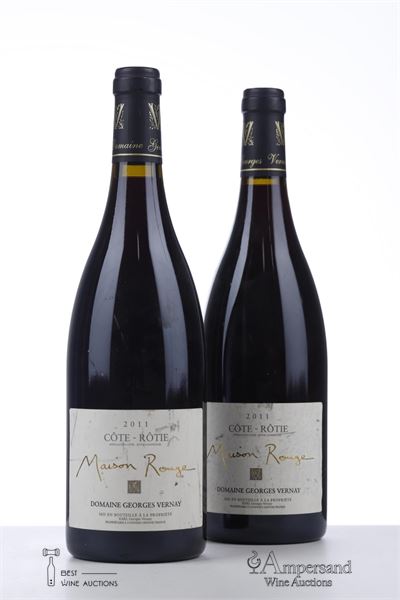 COTE ROTIE MAISON ROUGE 2011 - Georges Vernay - 2 Bottles