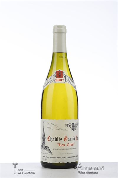 CHABLIS LES CLOS 2007 - Vincent Dauvissat - 1 Bottle