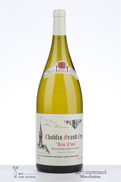 CHABLIS LES CLOS 2022 - Vincent Dauvissat - 1 Magnum