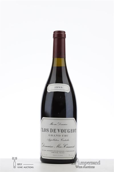 CLOS VOUGEOT 1988 - Meo Camuzet - 1 Bottle