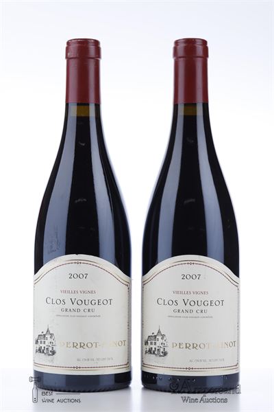 CLOS VOUGEOT VIEILLES VIGNES 2007 - Perrot Minot - 2 Bottles