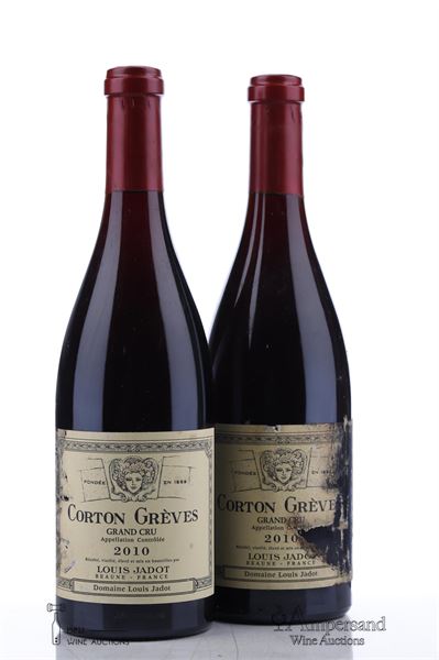 CORTON GREVES 2010 - Louis Jadot - 2 Bottles