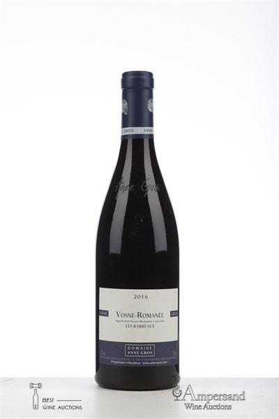 VOSNE ROMANEE LES BARREAUX 2016 - Anne Gros - 1 Bottle