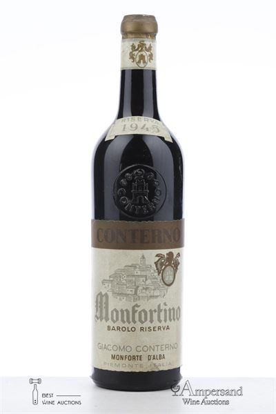 BAROLO MONFORTINO RISERVA 1945 - Giacomo Conterno - 1 Bottle