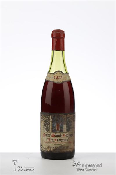 NUITS ST GEORGES LES CHAIGNOTS 1972 - Mugneret Gibourg - 1 Bottle