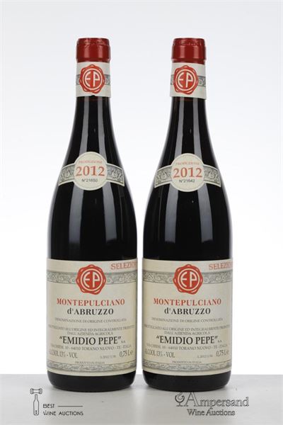 MONTEPULCIANO D'ABRUZZO 2012 - Emidio Pepe - 2 Bottles