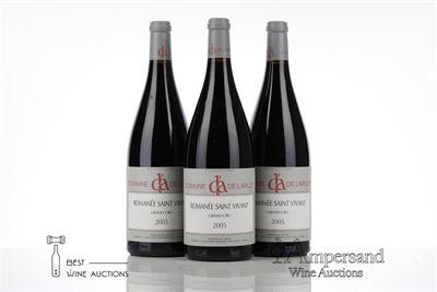 ROMANEE ST VIVANT 2005 - Domaine de L'Arlot - 3 Magnums - Owc 3