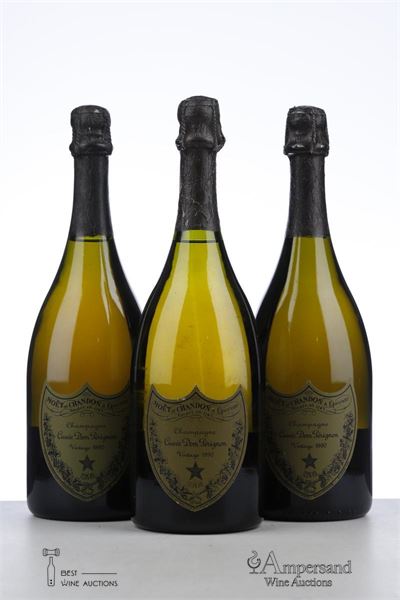 DOM PERIGNON 1990 - Moet et Chandon - 3 Bottles