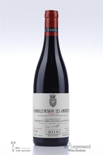 CHAMBOLLE MUSIGNY LES AMOUREUSES 2018 - Comte de Vogue - 1 Bottle