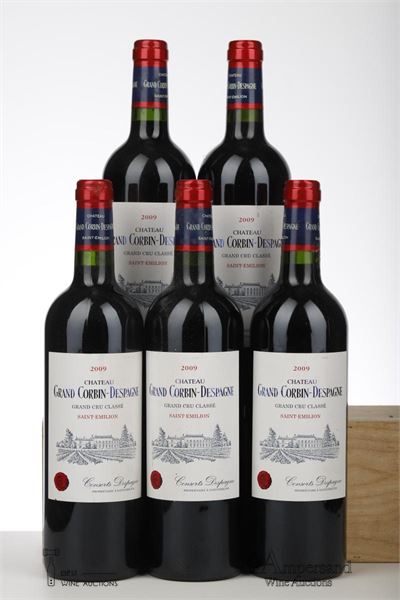 GRAND CORBIN D'ESPAGNE 2009 - Mc - 5 Bottles