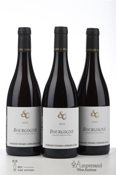 BOURGOGNE ROUGE 2021 - Sylvain Cathiard - 3 Bottles
