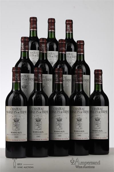 MARQUIS DE TERME 1985 - Mc - 12 Bottles - Owc 12