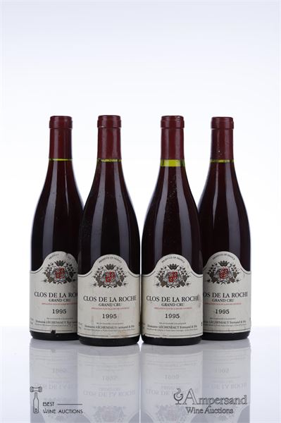 CLOS DE LA ROCHE 1995 - Fernand Lecheneaut - 4 Bottles