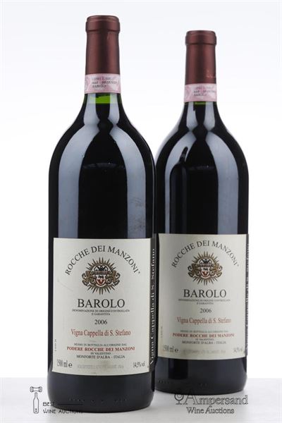BAROLO VIGNA CAPPELLA DI SANTO STEFANO 2006 - Rocche Dei Manzoni - 2 Magnums