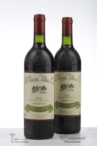 LA RIOJA ALTA GRAN RESERVA 904 1994 - La Rioja Alta - 2 Bottles