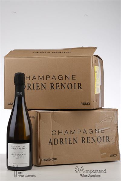 ADRIEN RENOIR LE TERROIR DEGORGEMENT 03/2023 NV - Adrien Renoir - 12 Bottles - Oc 6