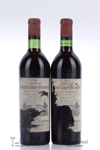 GRAND CORBIN D'ESPAGNE 1964 - Mc - 2 Bottles