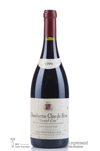 CHAMBERTIN CLOS DE BEZE 1999 - Robert Groffier - 1 Bottle