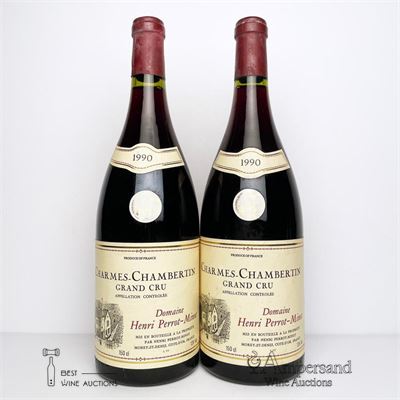 CHARMES CHAMBERTIN 1990 - Domaine Perrot Minot - 2 Magnums
