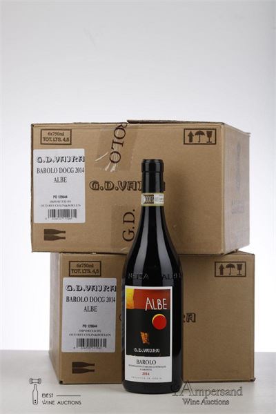 BAROLO ALBE 2014 - G.D. Vajra - 12 Bottles - Oc 6