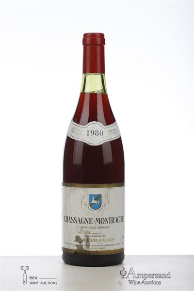 CHASSAGNE MONTRACHET ROUGE 1980 - Javelier Laurent - 1 Bottle