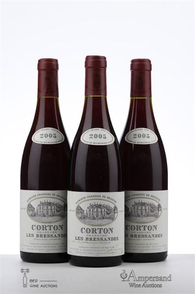CORTON LES BRESSANDES 2005 - Chandon de Briailles - 3 Bottles
