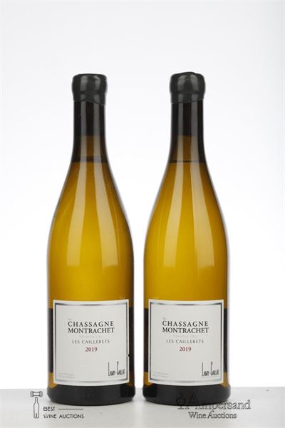 CHASSAGNE MONTRACHET BLANC LES CAILLERETS 2019 - Lamy Caillat - 2 Bottles
