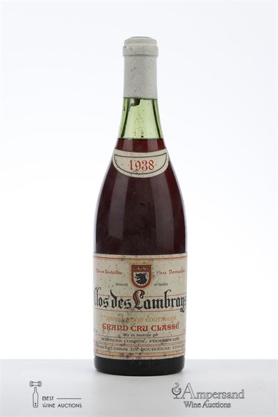 CLOS DES LAMBRAYS 1938 - Cosson - 1 Bottle