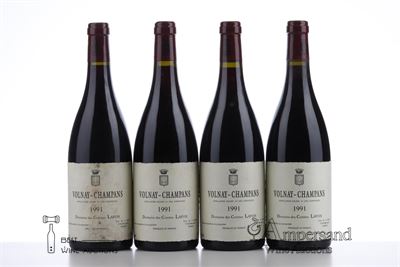 VOLNAY CHAMPANS 1991 - Comtes Lafon - 3 Bottles