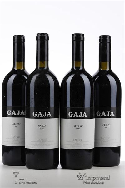 BAROLO SPERSS 1997 - Gaja - 4 Bottles