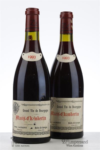 MAZIS CHAMBERTIN 1993 - Dominique Laurent - 2 Bottles