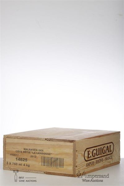 COTE ROTIE LA LANDONNE 2012 - Guigal - 3 Bottles - Owc 3